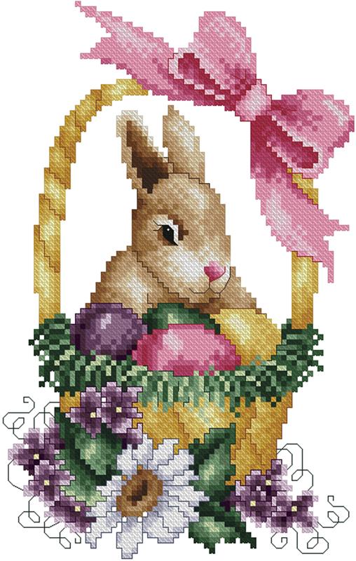 Easter Basket Bunny - Click Image to Close